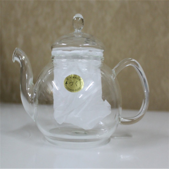 Heat resistant glass tea pot 01